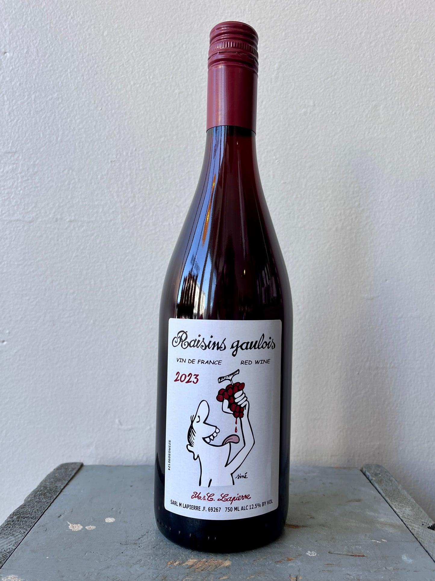 Marcel Lapierre, Vin de France Rouge Raisins Gaulois (2023)