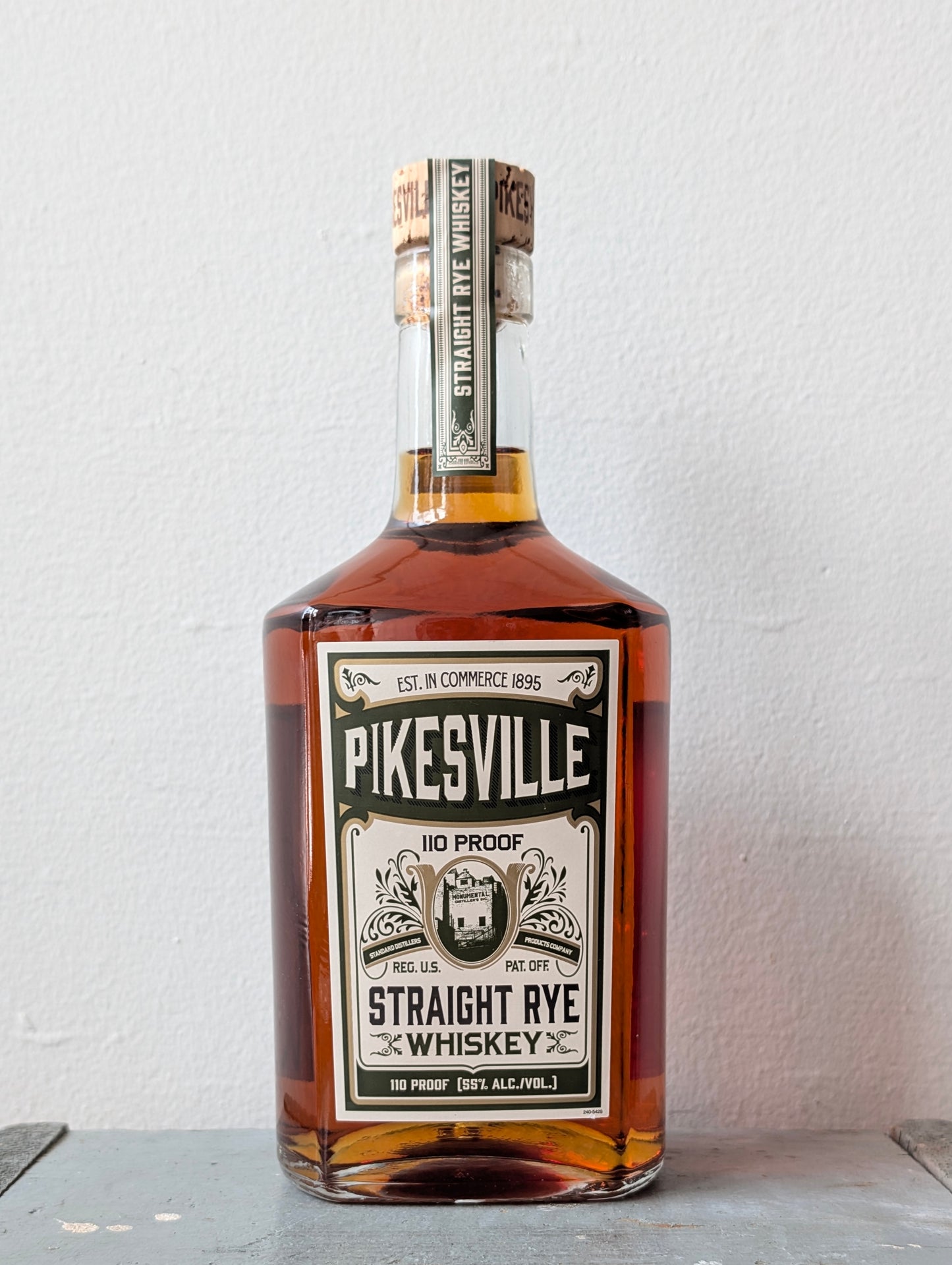 Pikesville, Straight Rye Whiskey 110 Proof (NV)