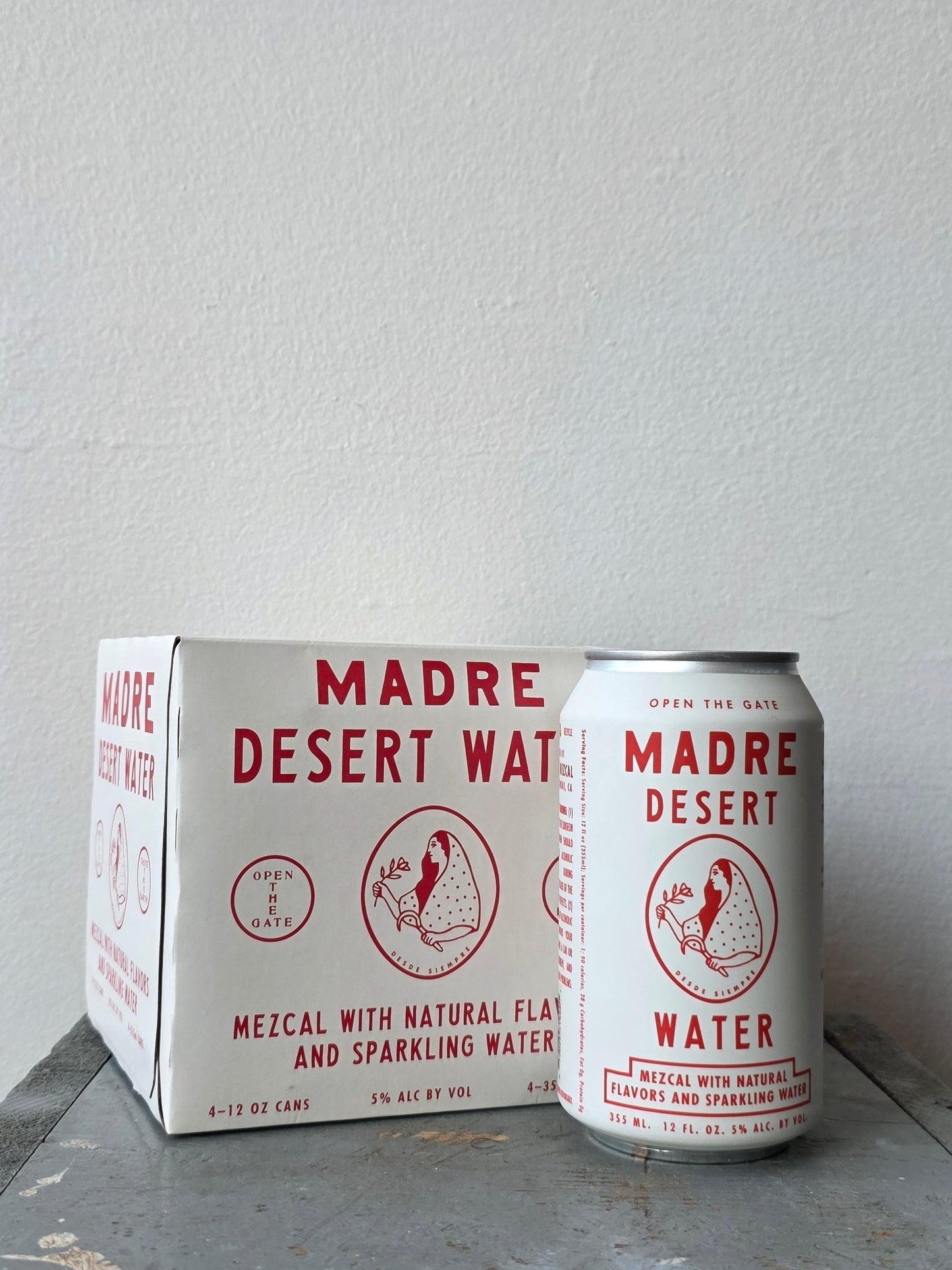 Madre Mezcal, Desert Water (NV) · 12 oz Can