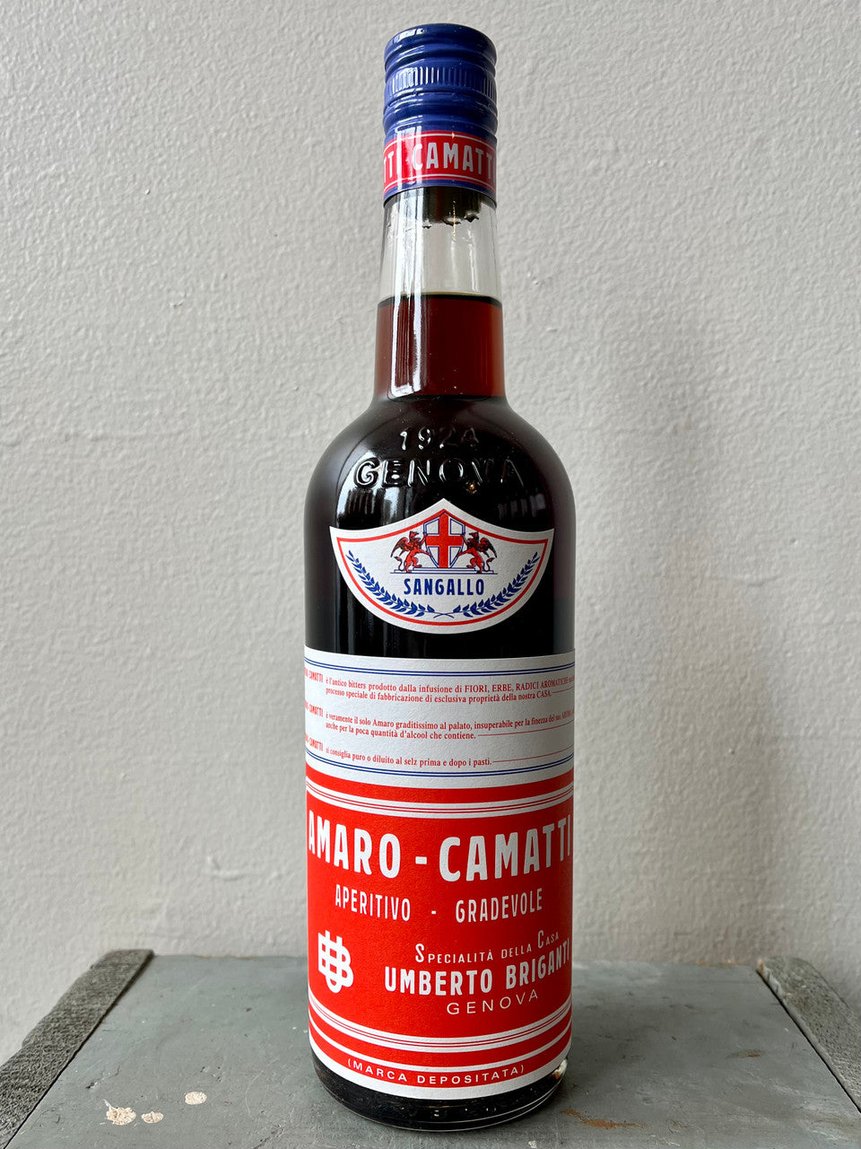 Sangallo Distillery, Cinque Terre Amaro Camatti (NV)