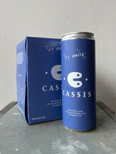 C. Cassis, Sparkling Blackcurrant Aperitif (NV) · 12 Oz Can