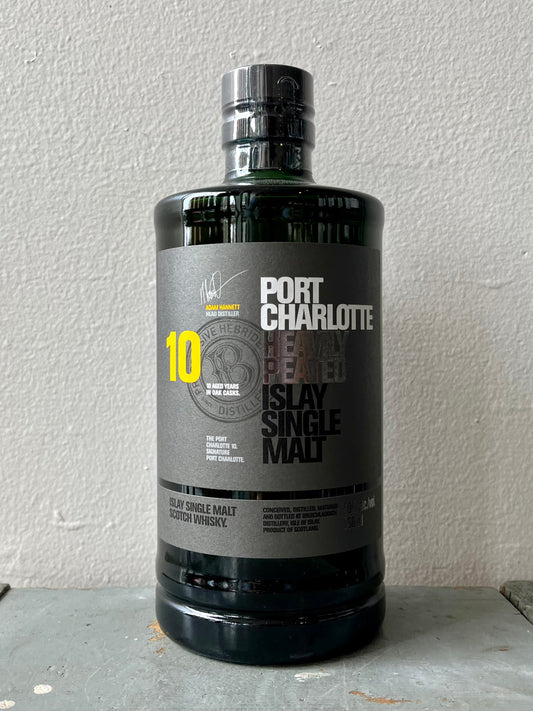 Port Charlotte, Scotish Barley Heavily Peated Islay Single Malt Scotch Whisky (NV)