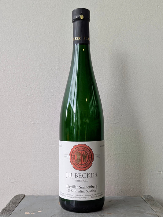 J.B. Becker, Riesling Sonnenberg Spatlese (2022)