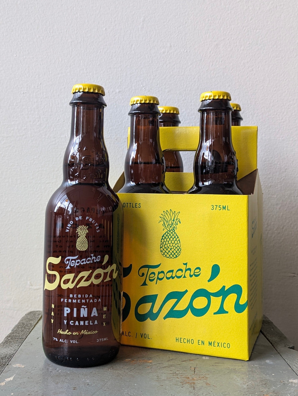 Tepache Sazón, Pineapple (NV) · 375 mL