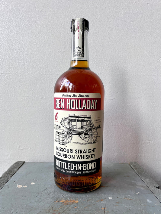 Ben Holladay, 6 Year Old Bottled-In-Bond Missouri Straight Bourbon Whiskey (NV)