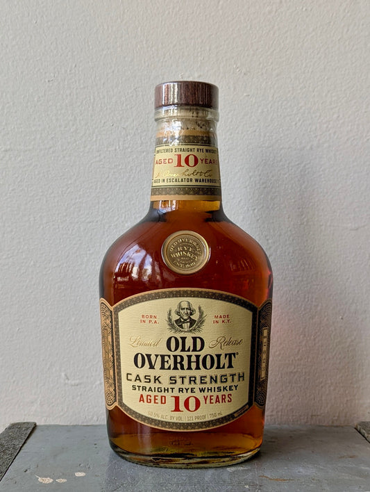 Old Overholt, Cask Strength Straight Rye Whiskey 121° Aged 10 Years (NV)