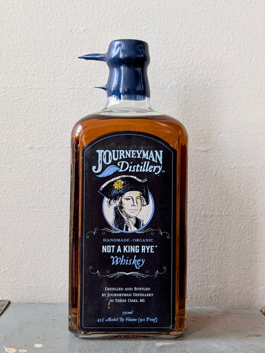 Journeyman Distillery, Not A King Rye Whiskey (NV)