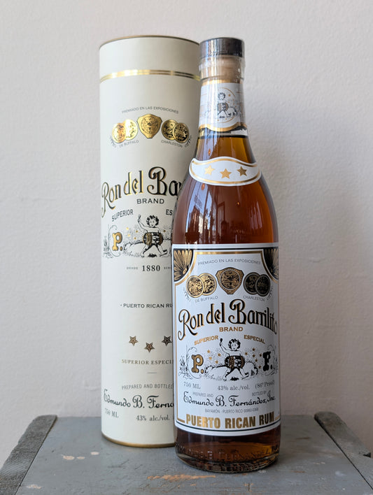 Ron Del Barrilito, Three Star Puerto Rican Rum (NV)