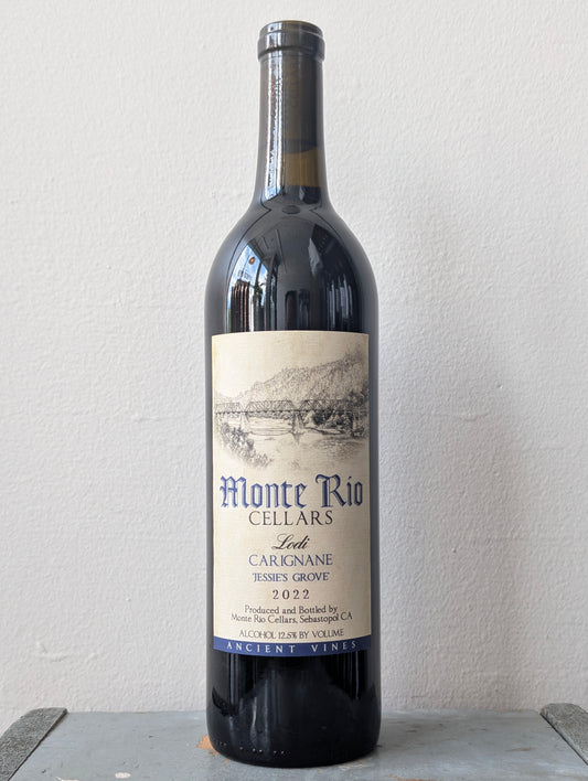 Monte Rio Cellaers, Ancient Vines Series Carignane Jessie's Grove Lodi (2022)