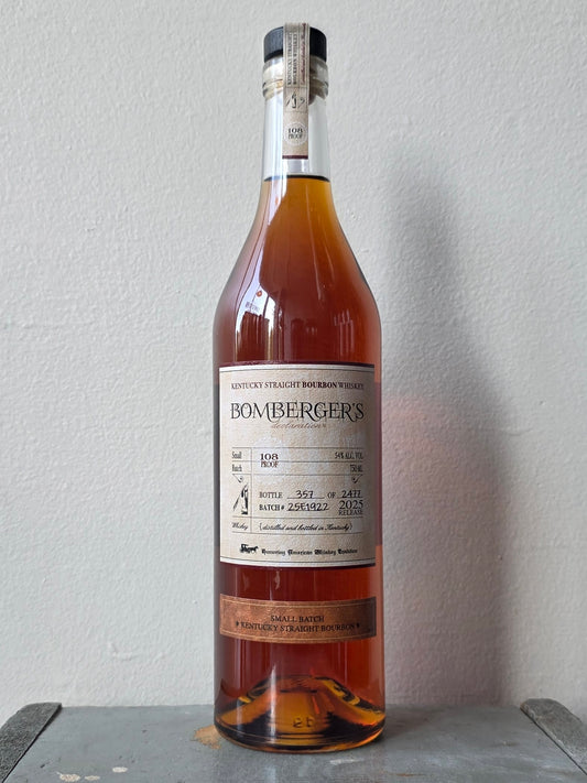 Bomberger's Declaration 108 Proof Bourbon