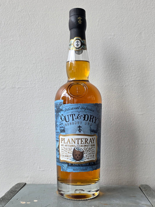 Planteray Rum, Cut & Dry Natural Coconut Rum (NV) · 700 mL
