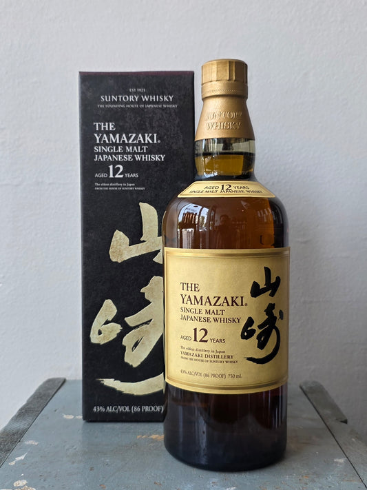 Yamazaki Distillery, 12 Years Old Single Malt Japanese Whisky (NV)