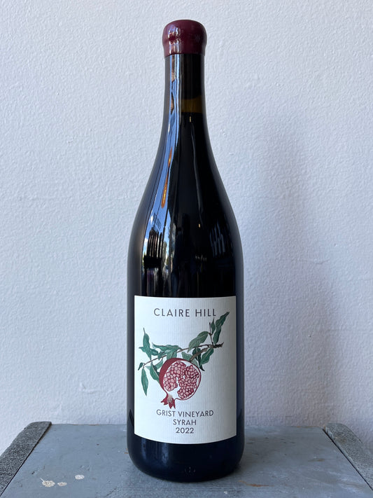 Claire Hill Wines, Syrah Grist Vineyard Dry Creek Valley (2022)