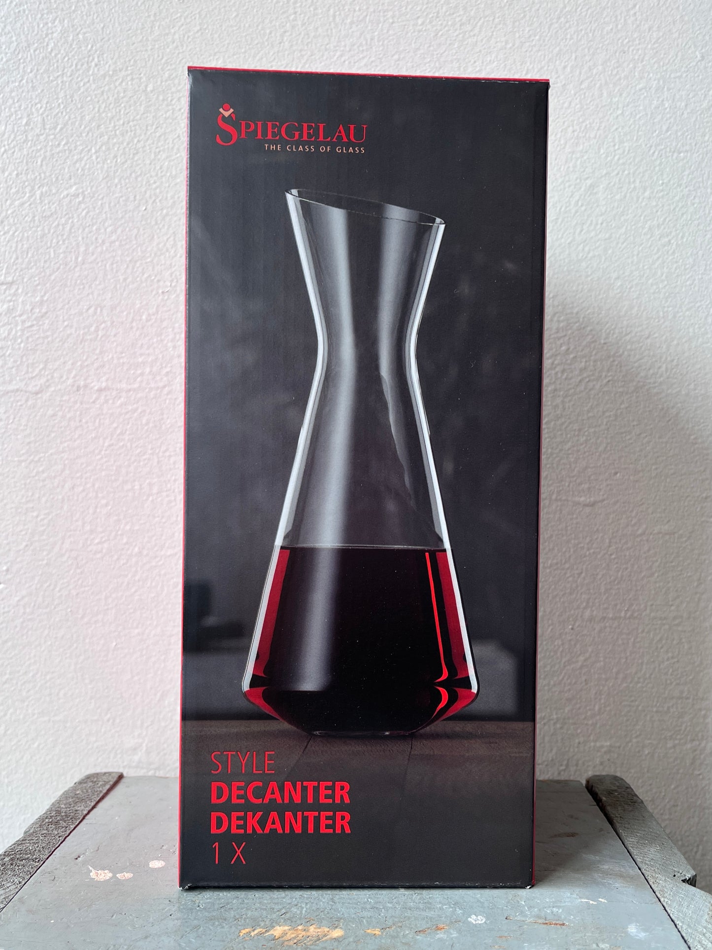 Spieglau, Style Crystal Red and White Wine Decanter 33 oz