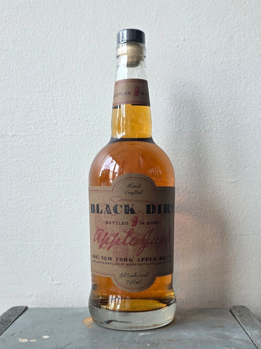 Black Dirt Distillery, Apple Jack Brandy Bottled in Bond (NV)