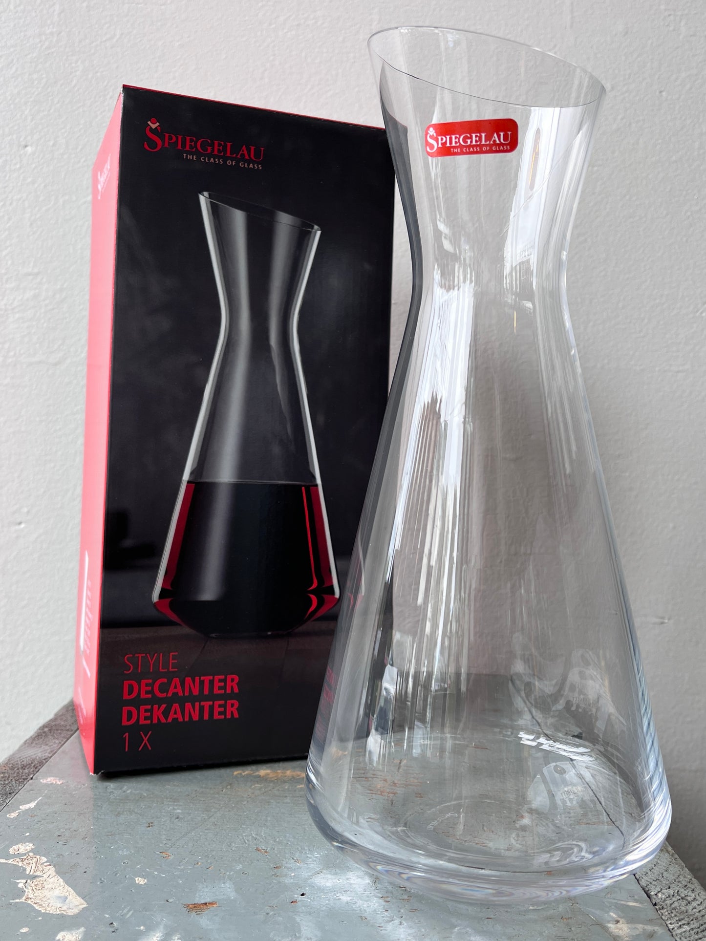 Spieglau, Style Crystal Red and White Wine Decanter 33 oz