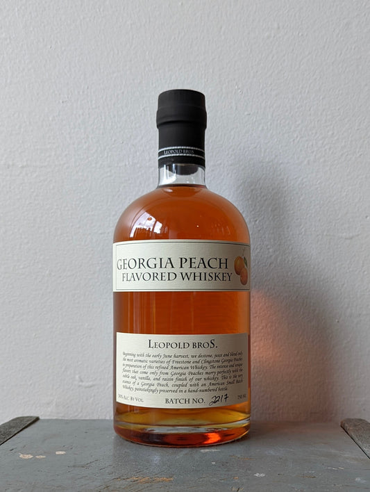 Leopold Bros., Georgia Peach Flavored Whiskey (NV)