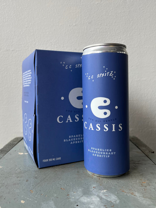 C. Cassis, Sparkling Blackcurrant Aperitif  (NV) · 12 Oz Can