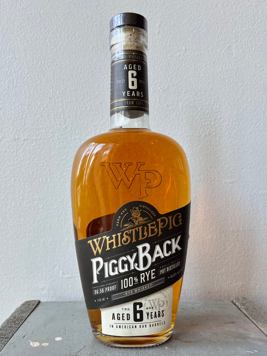 WhistlePig, PiggyBack Rye Whiskey (NV)